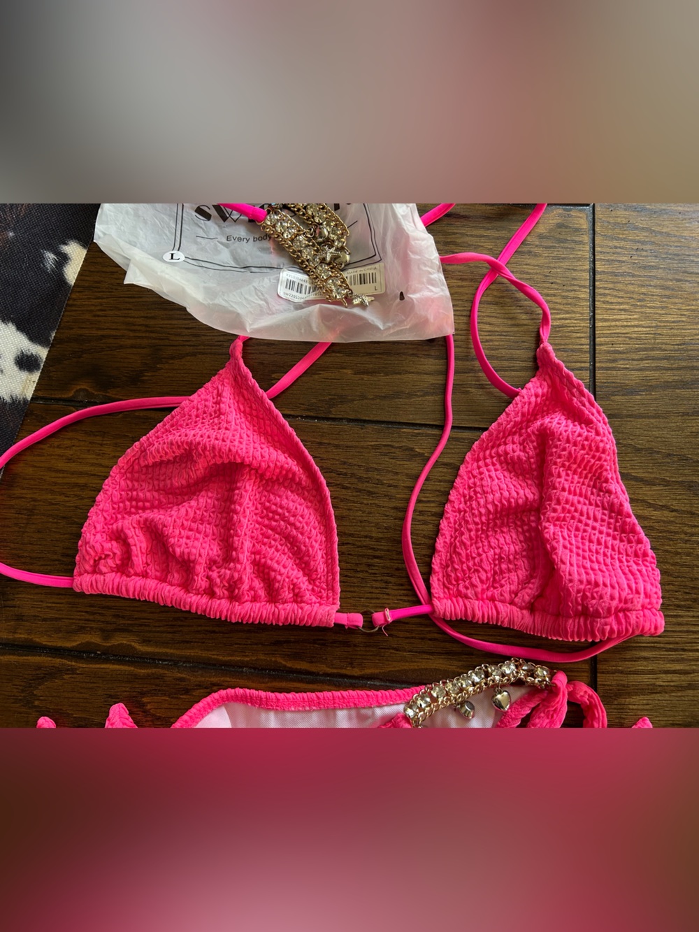 Pink bikini set - Picture 6 of 7
